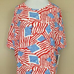 LuLaRoe Irma tunic new with tags